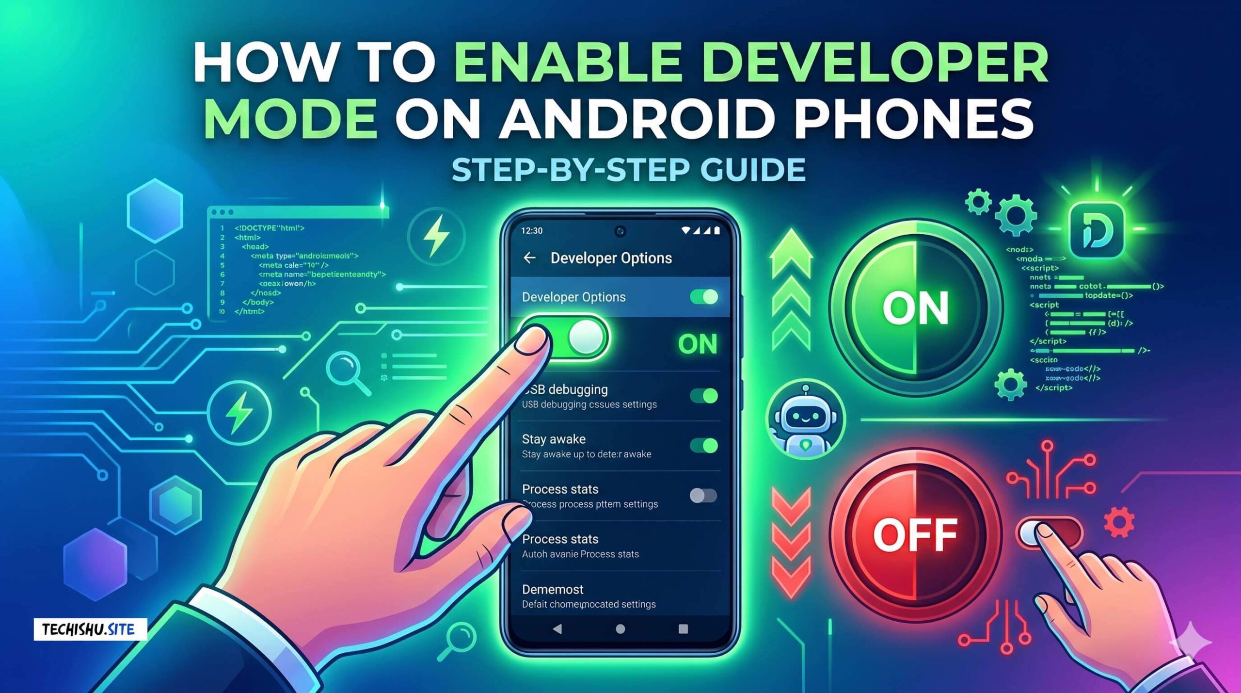 How to Turn ON & OFF Developer Mode on Android Phones