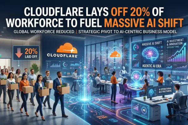 Cloudflare Lays Off 20% of Workforce to Fuel Massive AI Shift